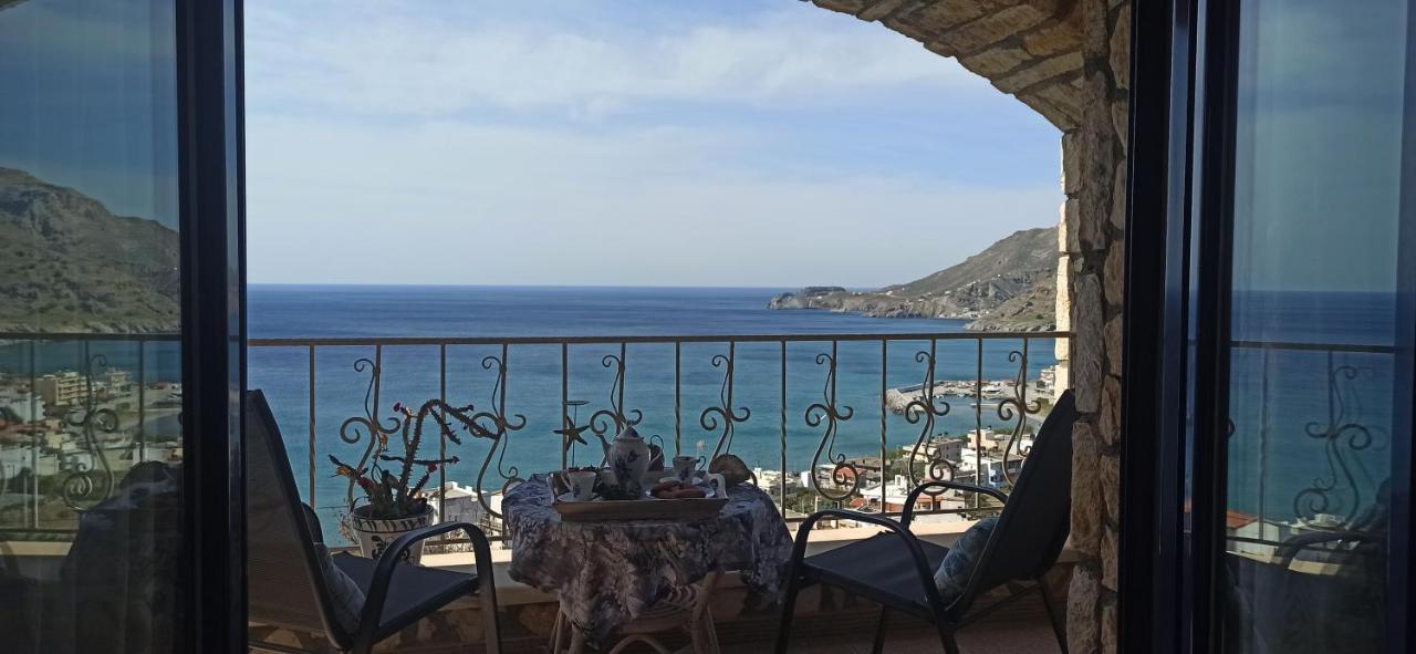 Elouthia With Sea View And Hot Tub Tsoutsouros (Crete)